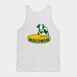 Wisconsin Cheese Decal Tank Top
